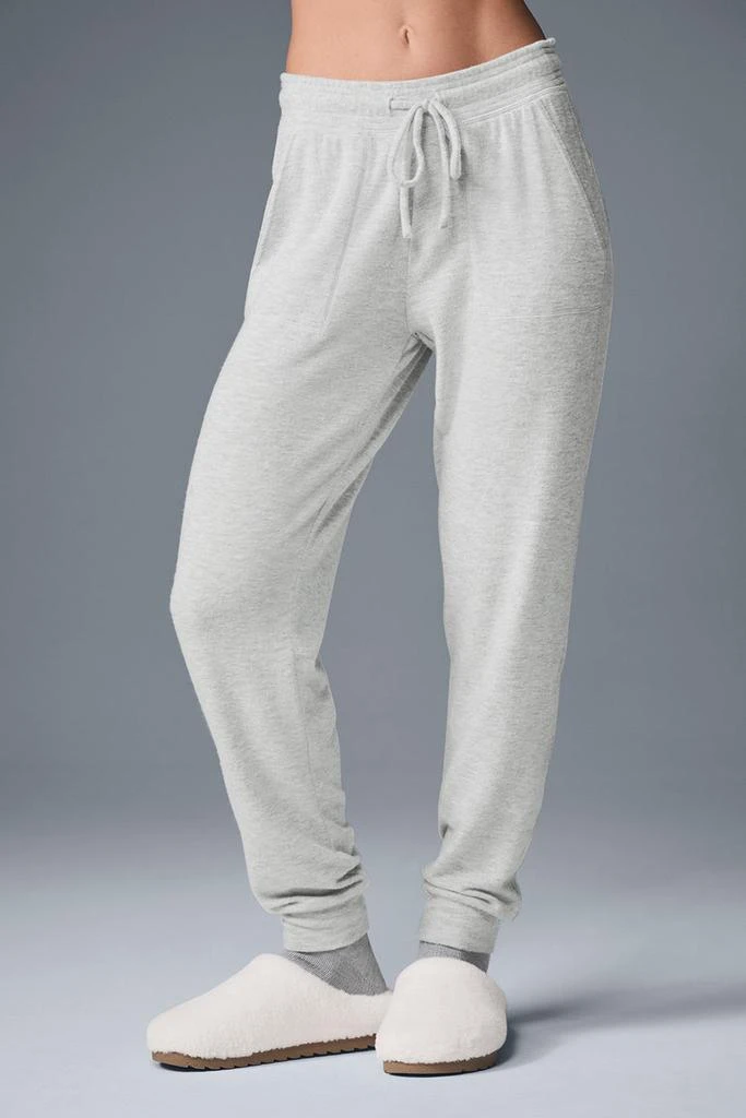 Alo Soho Sweatpant - Athletic Heather Grey 1