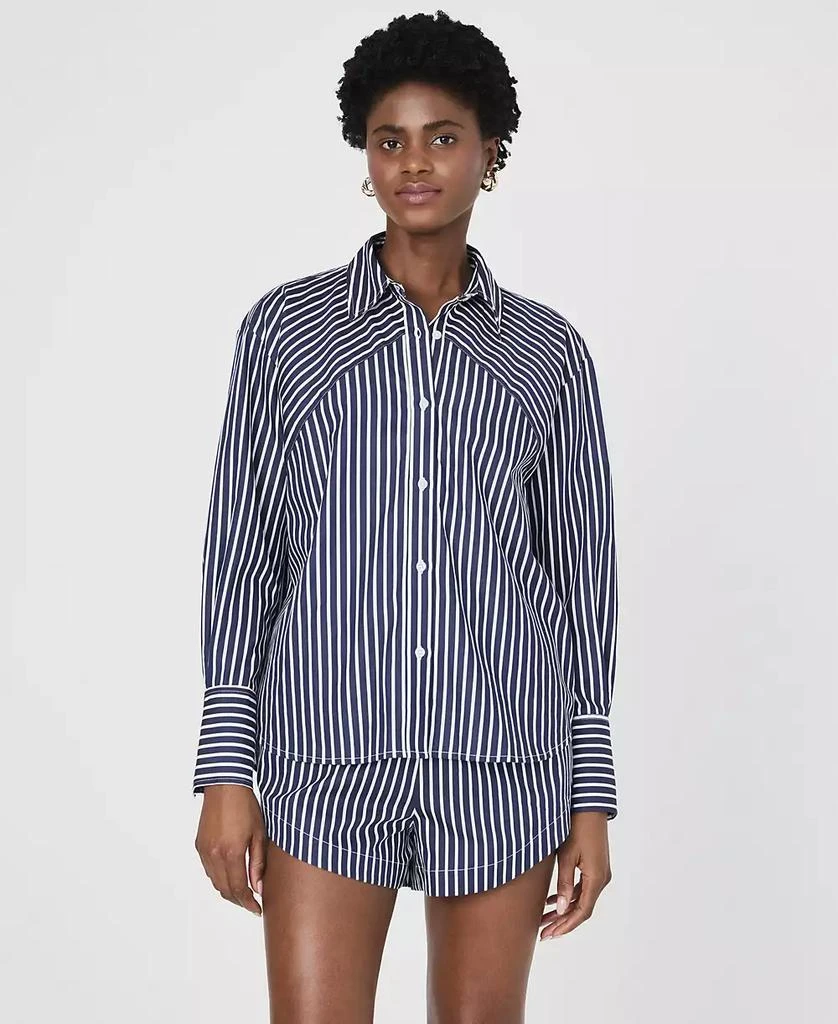 French Connection Women's Alexis Cotton Drawstring Shorts 2