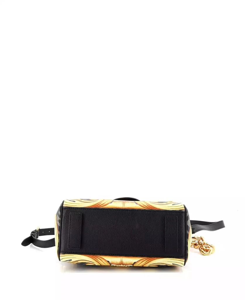 Pre-Owned Versace Medium x Fendi Fendace La Medusa Top Handle Bag Printed Laminated Leather with Leather 4