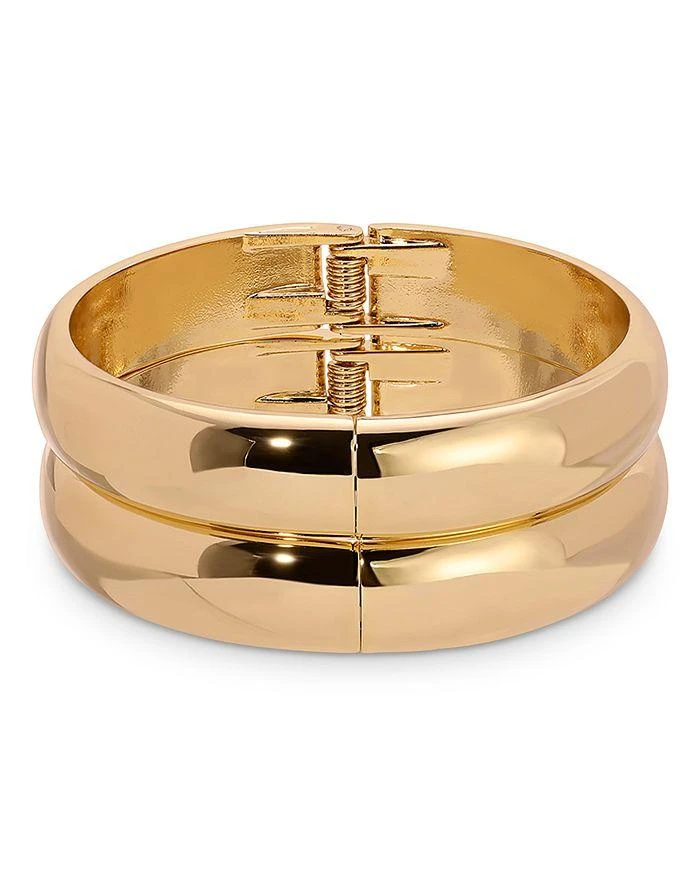 Ettika Jewelry Polished Stacked Bangle Bracelets, Set of 2 1