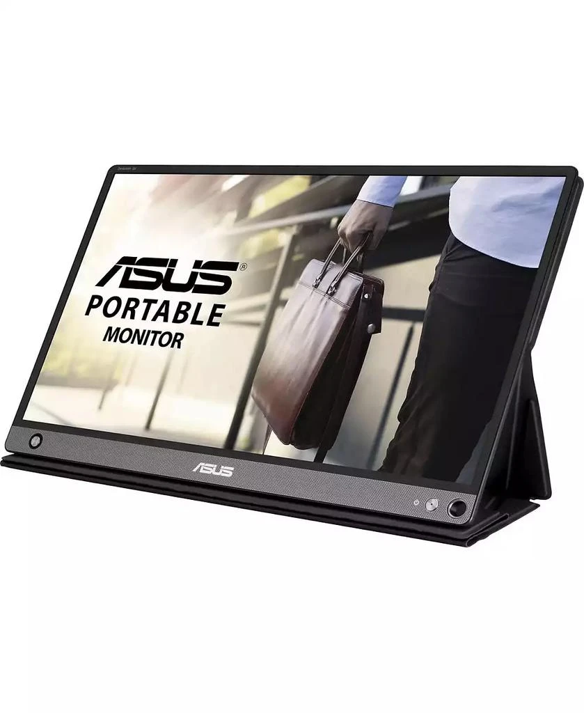 ASUS ZenScreen Go MB16AHP 15.6" Full HD IPS LCD Monitor with Built-In Speakers, 1920x1080, USB Type-C, Micro HDMI 2