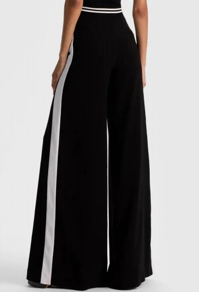 Alice + Olivia Alice + Olivia - Nessi Side-stripe Palazzo Pants 3