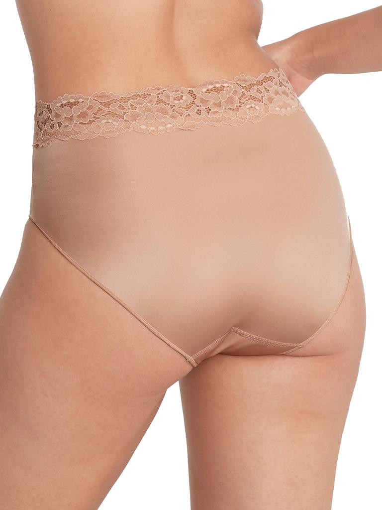 Camio Mio Women's Shine Brief With Lace