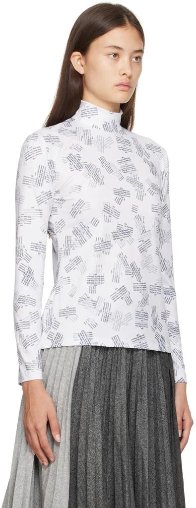 Rokh White Mask Turtleneck 2