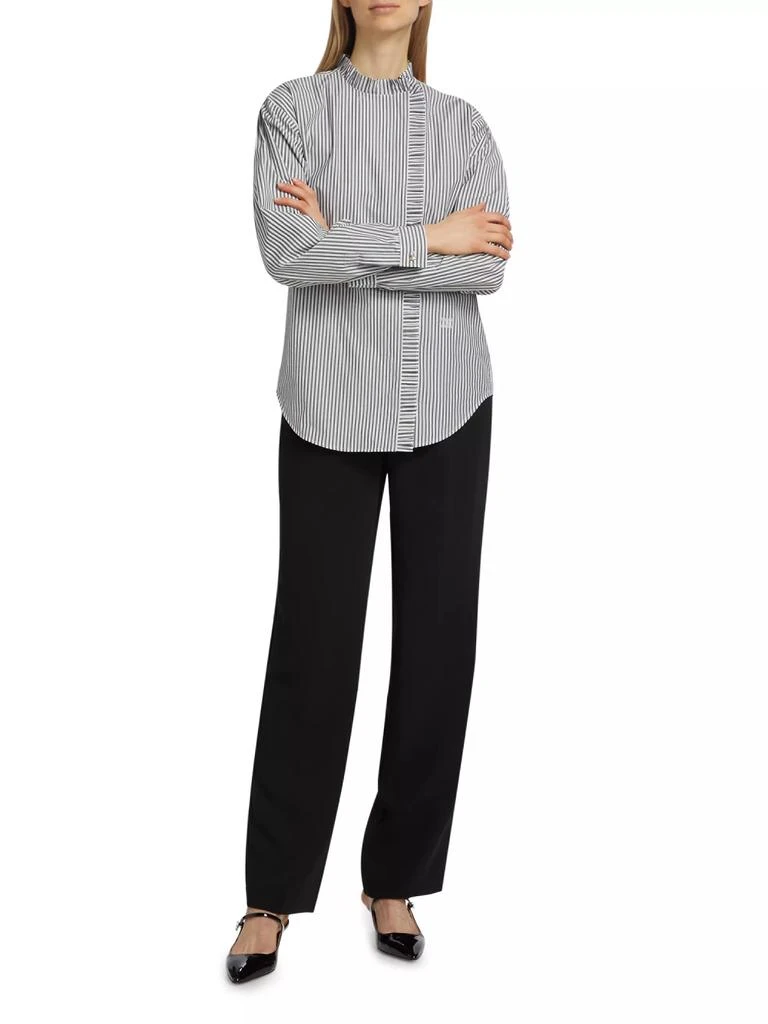 Max Mara Didy Stripe Cotton-Blend Shirt 2