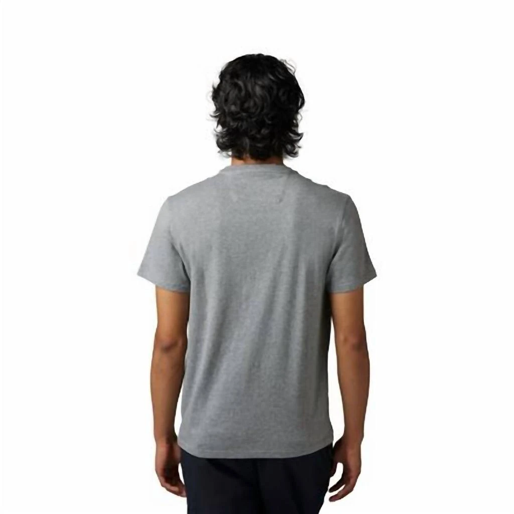 Fox Racing Level Up Pocket T-Shirt In Heather Grey 2