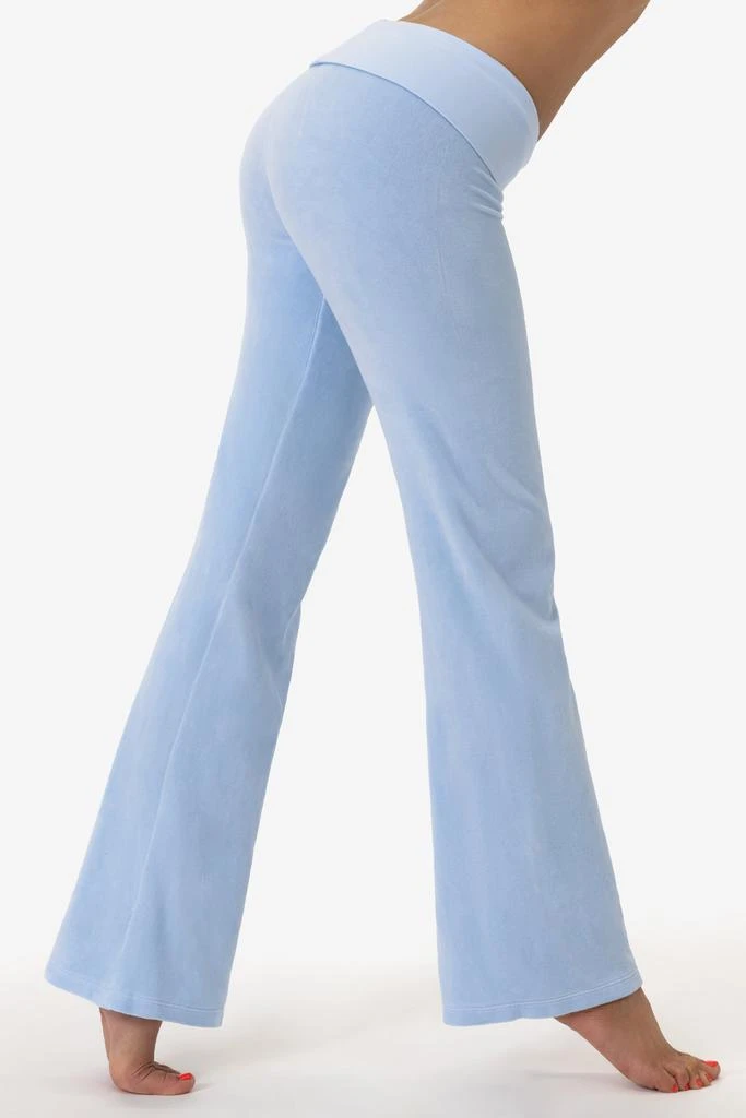 Los Angeles Apparel VLR300GD - Velour Garment Dye Yoga Legging 5