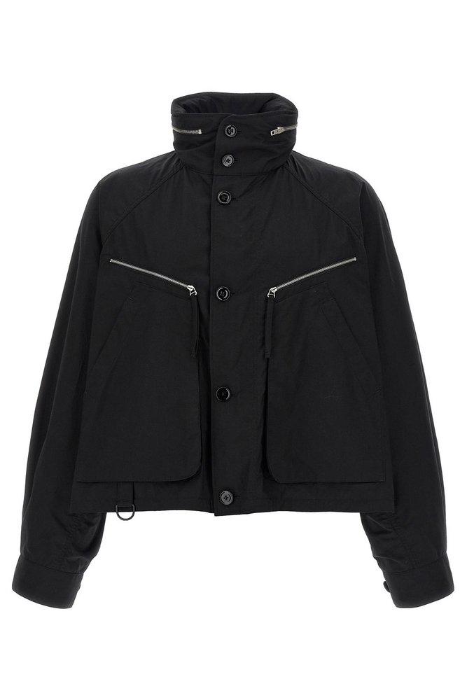 Lemaire Lemaire Parachute Zip-Up Hooded Jacket