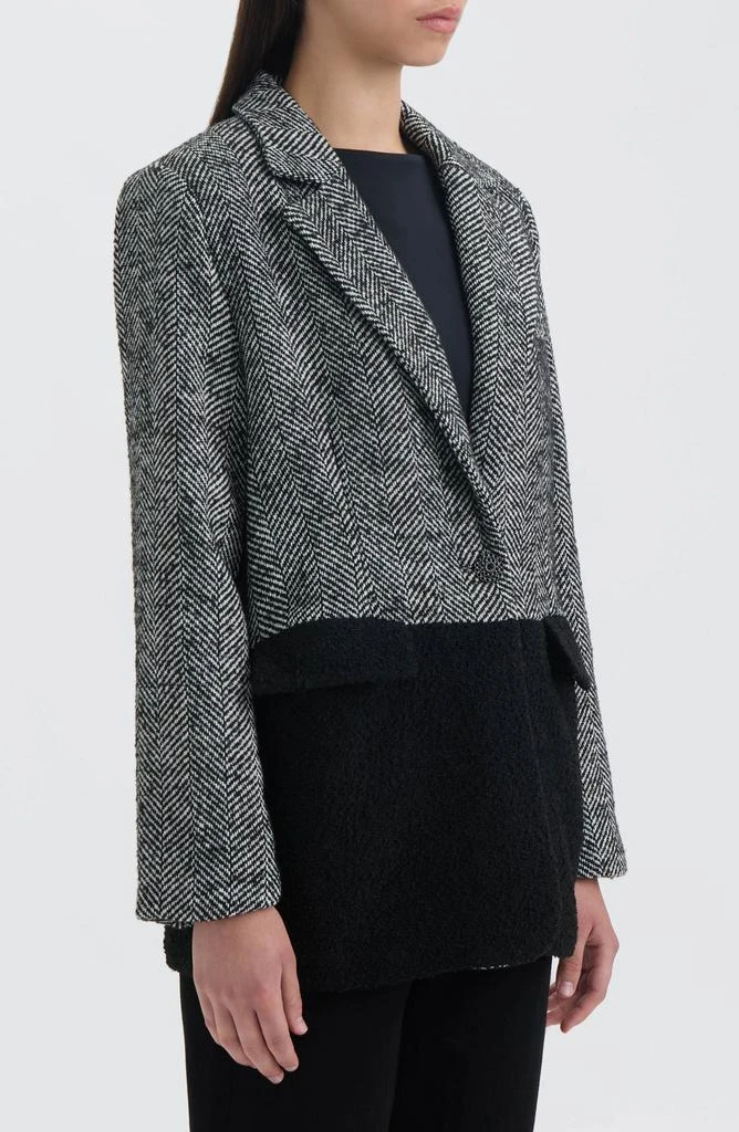NVLT Tweed Colorblock Blazer 4