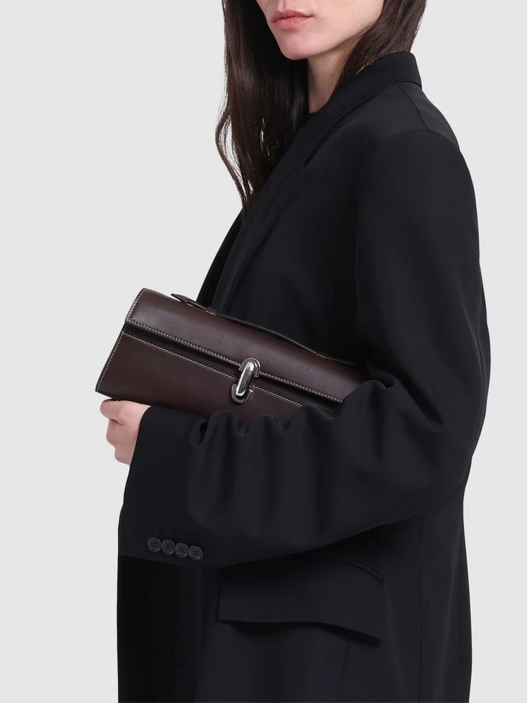 SAVETTE The Slim Symmetry Smooth Leather Bag 2