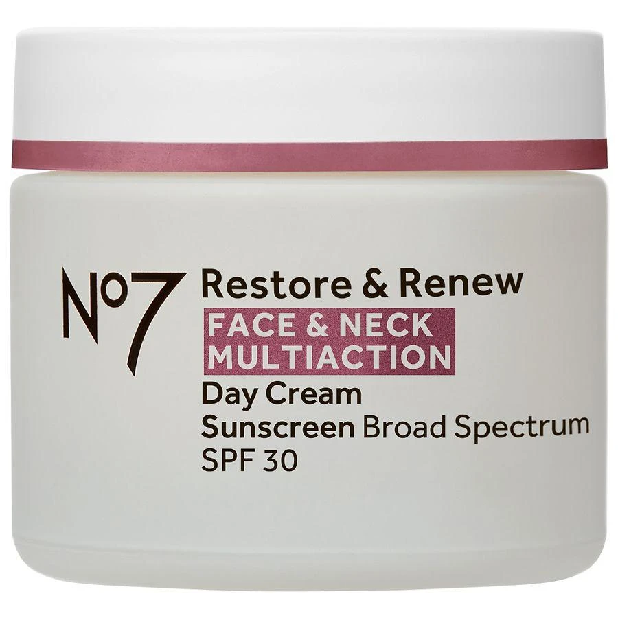 No7 Restore & Renew Multi Action Face & Neck Day Cream with SPF 30 1