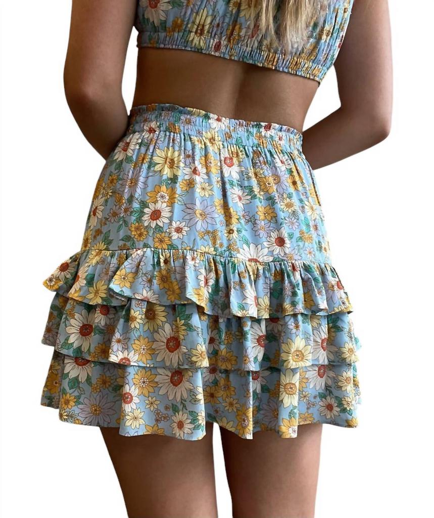 Dress Forum Dress Forum - SKYE RUFFLE MINI SKIRT