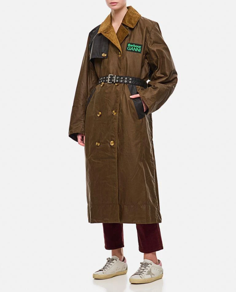 Barbour Ganni X Barbour Wax Trench 2