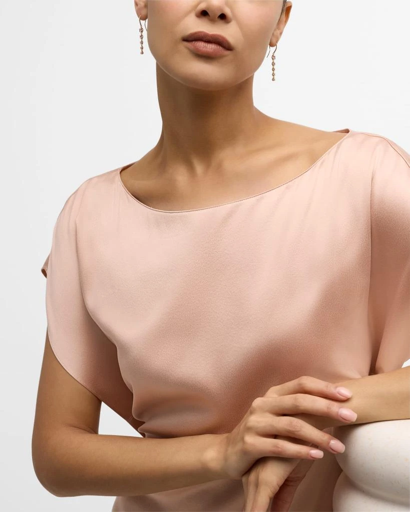 Jennifer Meyer Graduated Illusion-Set 5 Pink Sapphire Drop Earrings 5