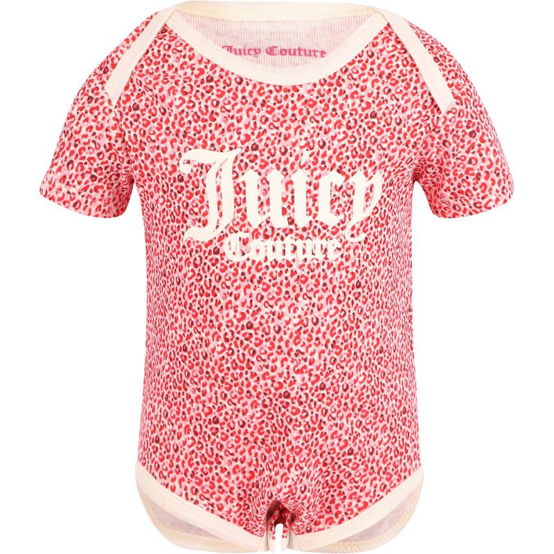 Juicy Couture Leopard print bodysuits set of 2 in pink