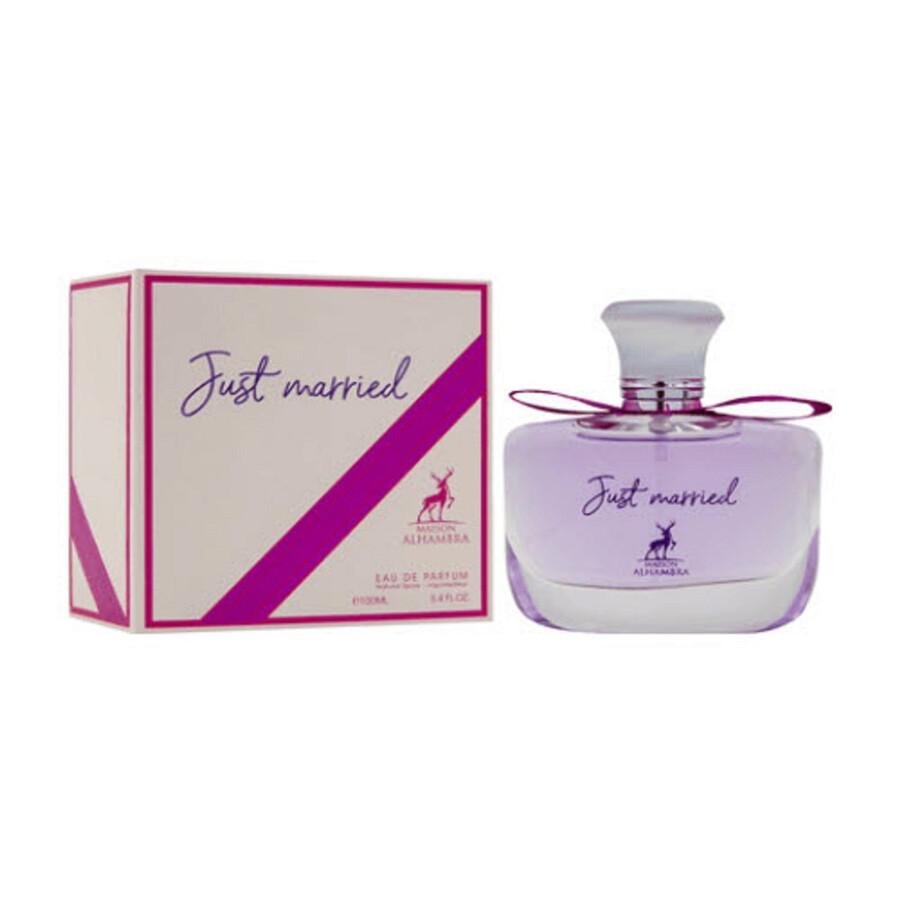 MAISON ALHAMBRA Ladies Just Married EDP Spray 3.4 oz Fragrances 6291108737088