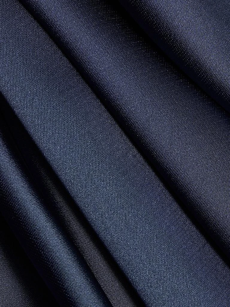 Amsale Draped Satin Cocktail Dress 7