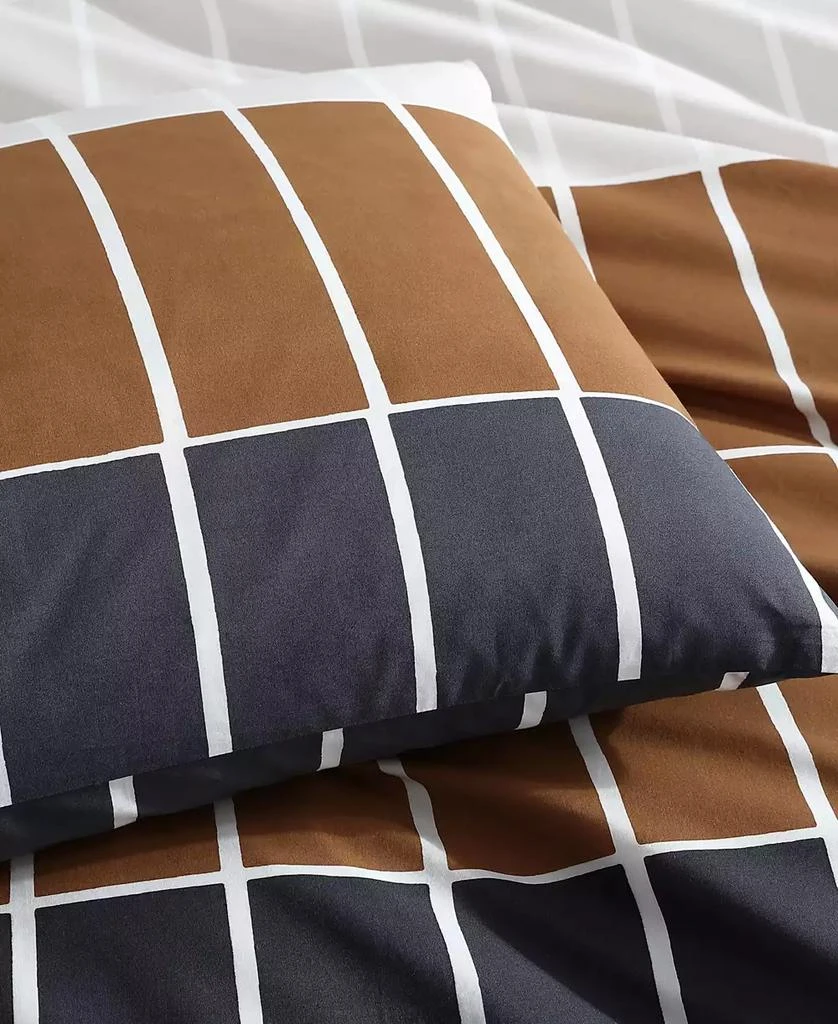 marimekko Tiiliskivi Raita Cotton 3 Piece Duvet Cover Set 8