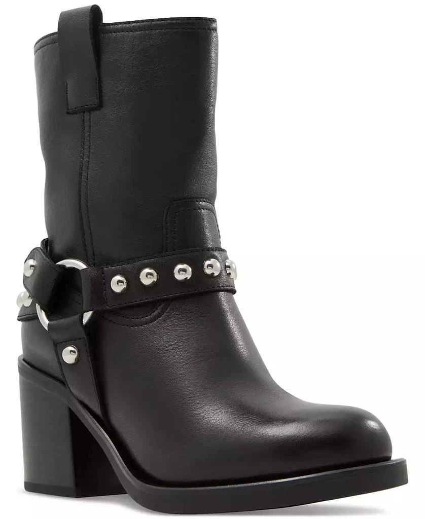 ALDO Women's Albai Motorcycle Stud Ankle Booties 1