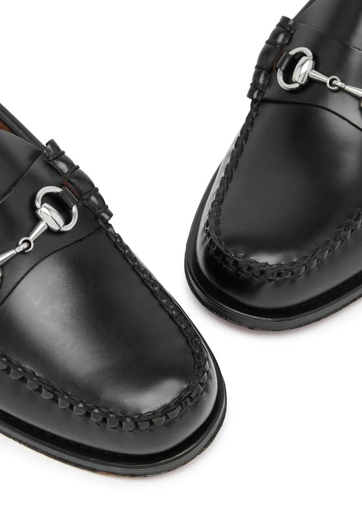 G.H BASS & CO Weejuns Lincoln Moc glossed leather loafers 3