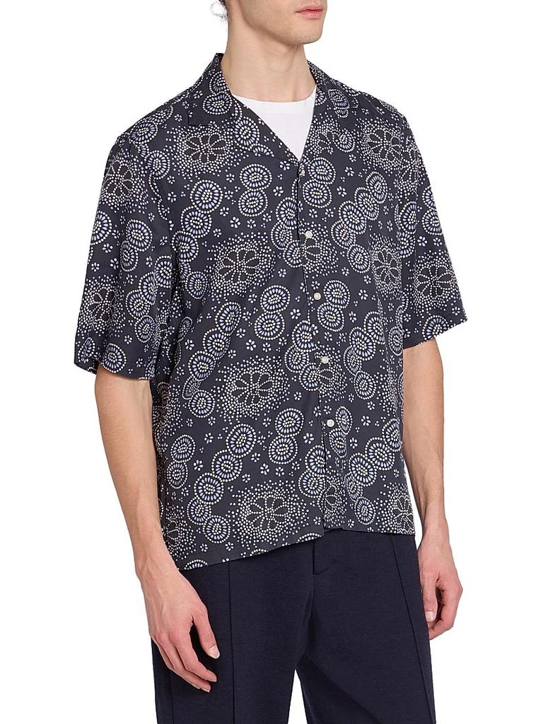 Officine Générale Eren Dots Camp Shirt 4