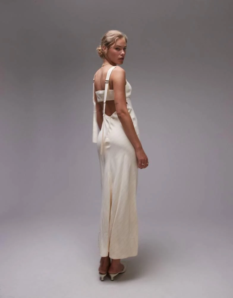 ladies formal white dresses Abbie White Maxi Formal Dress - US 10 main image 1