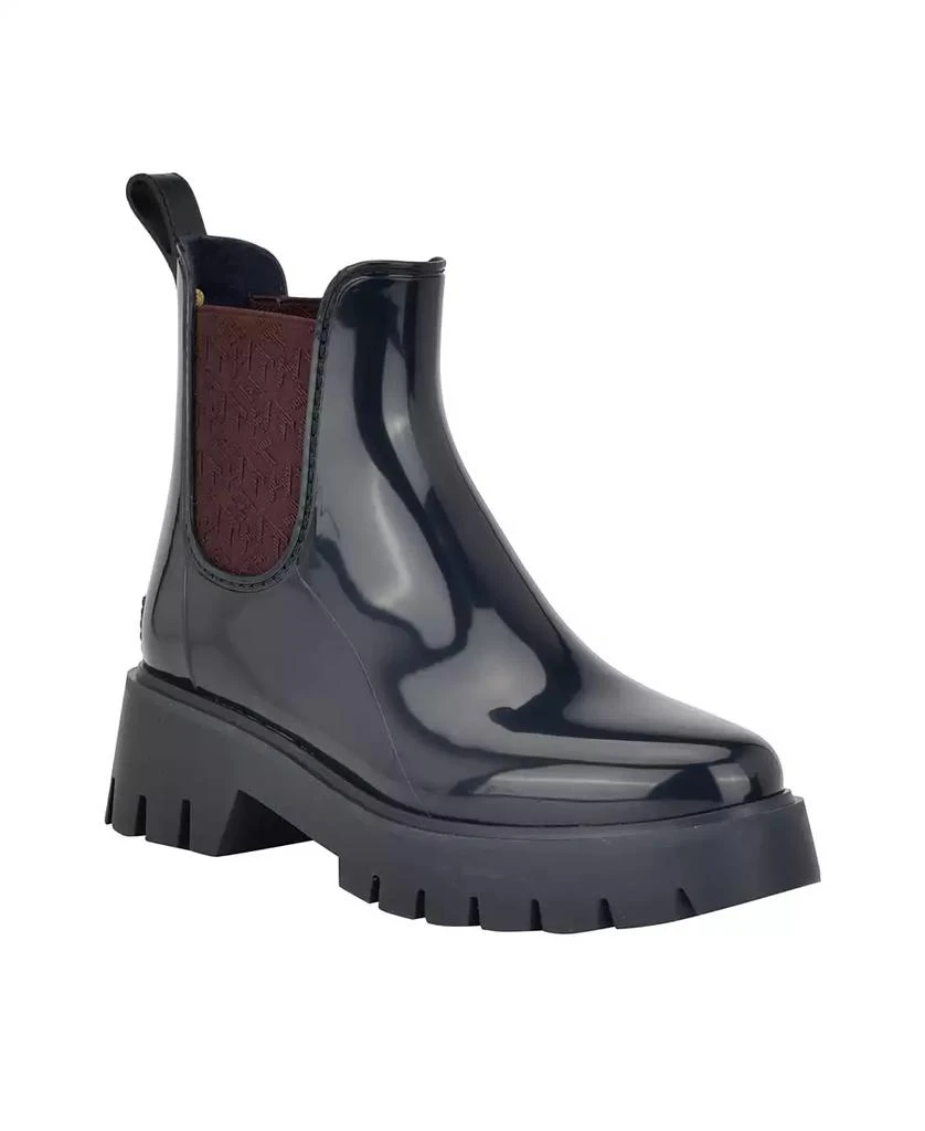 Tommy Hilfiger Women's Dipit Lug Sole Chelsea Rain Boots 1