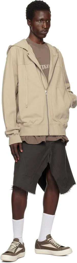 Rick Owens Brown & Off-White Porterville Vintage Sneakers 5