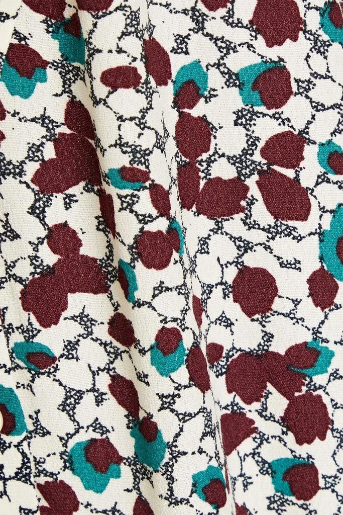ba&sh Ezra printed crepe blouse 4