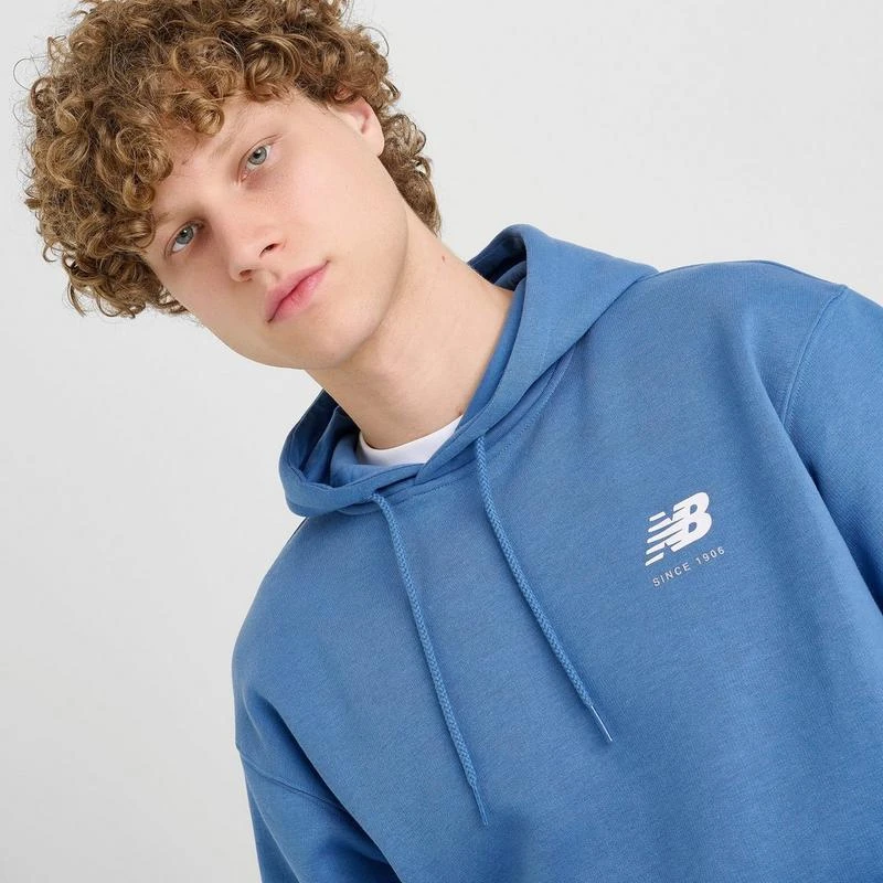 New Balance Men's New Balance Linear Graphic Fleece Hoodie 5