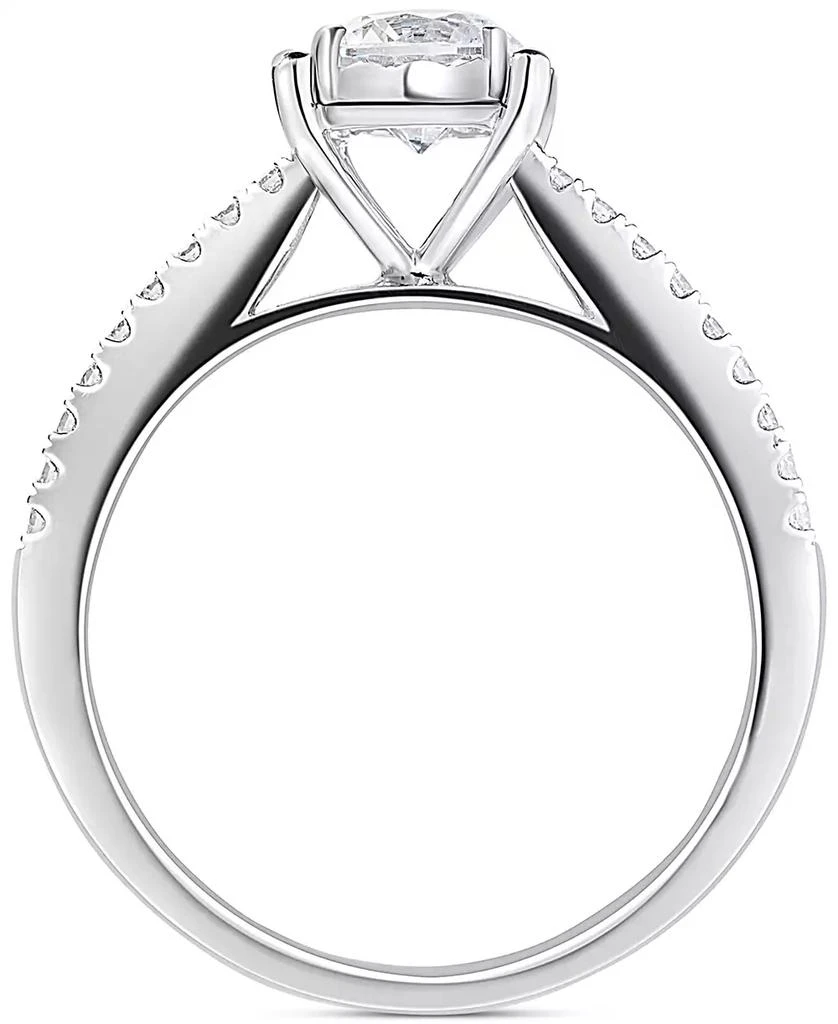 TruMiracle Diamond Engagement Ring (3/4 ct. t.w.) in 14k White Gold 4