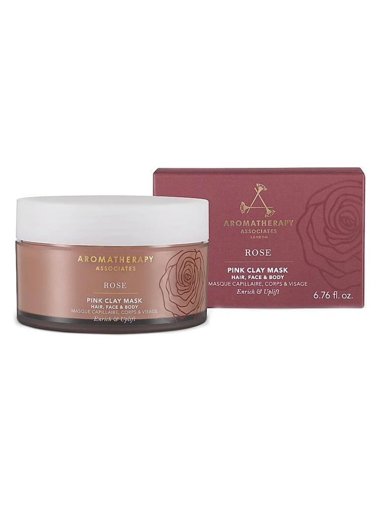 Aromatherapy Associates Rose Pink Clay Face, Hair 
Body Mask 1