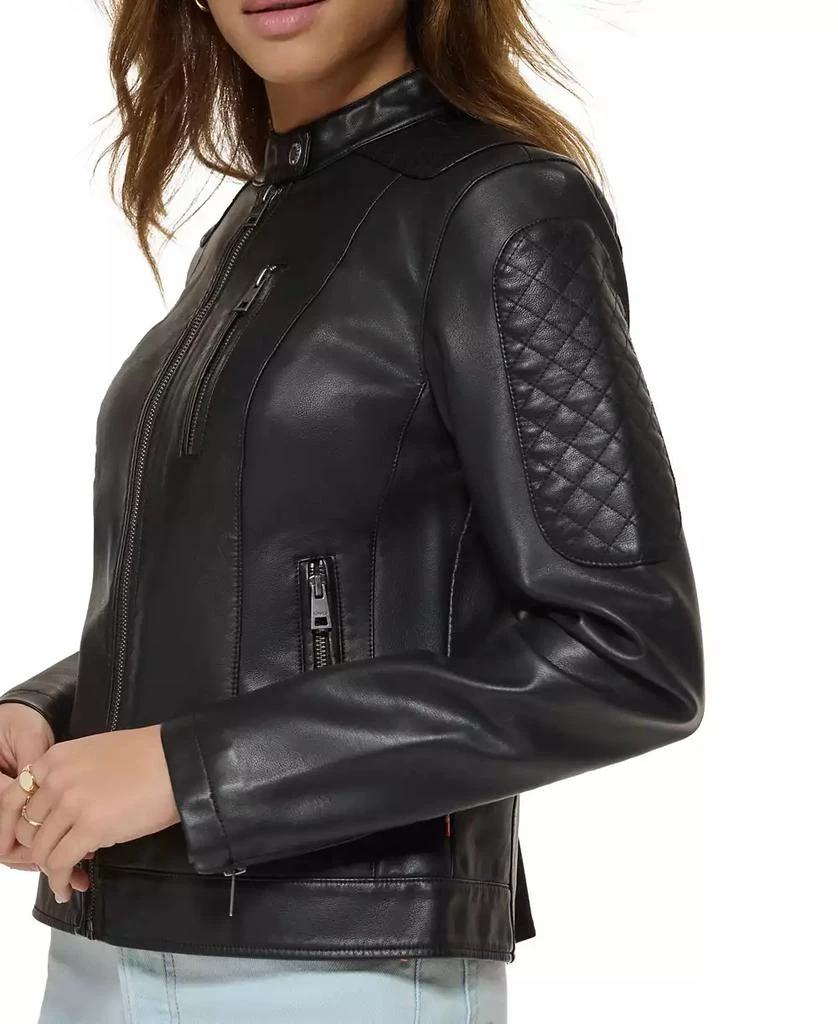 Levi's Women's Faux Leather Biker Jacket 4