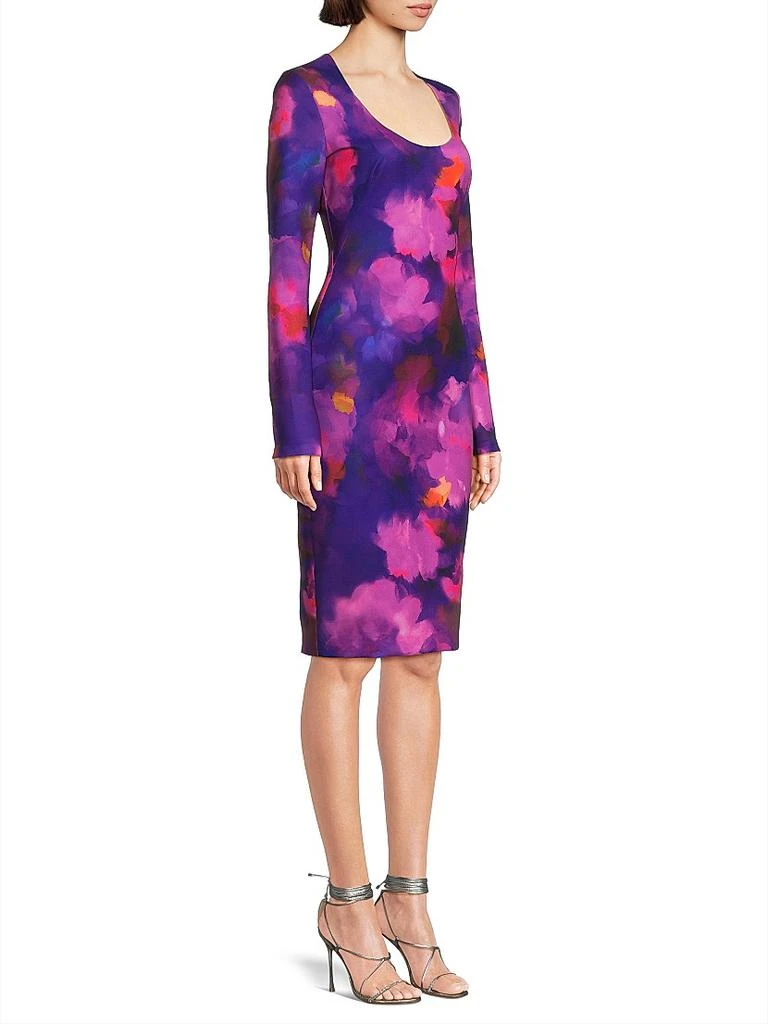Black Halo Naylah Floral Sheath Dress 4