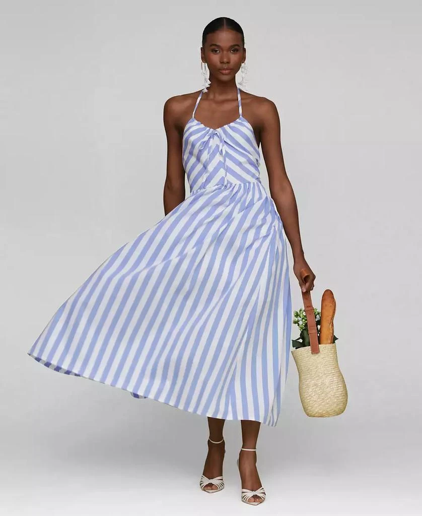 Avec Les Filles Women's Halter Maxi Dress 6