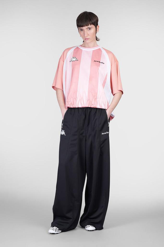 Acne Studios x Kappa Logo T-shirt Lサイズ Acne Studios x Kappa Logo t-shirt | White | FARFETCH