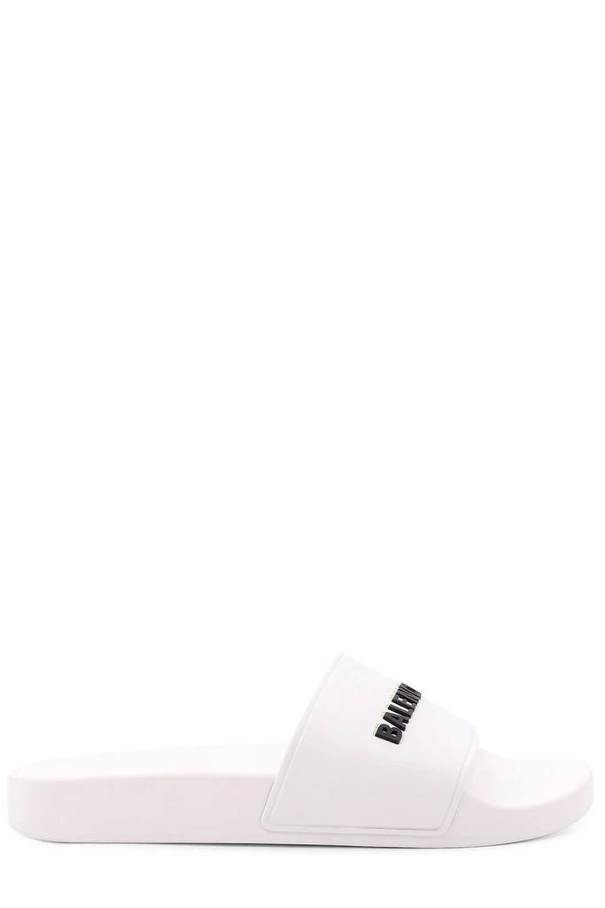 Balenciaga Balenciaga Logo Printed Slip-On Slides 1