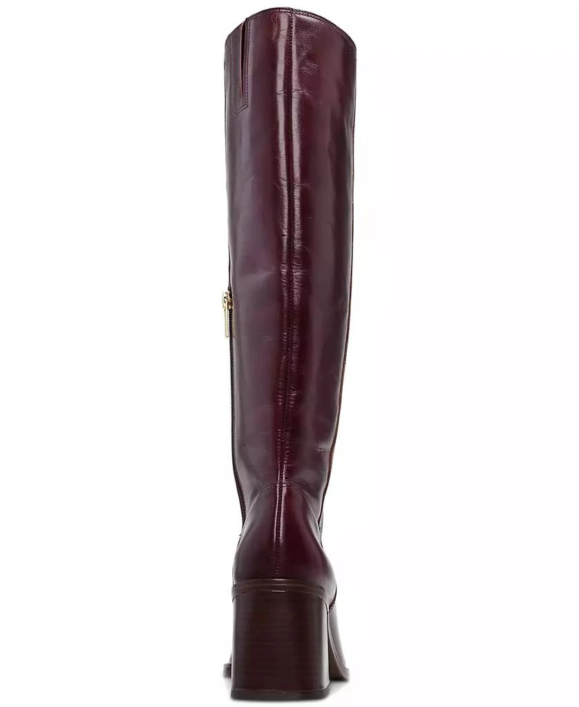 Vince Camuto Womens's Sangeti Snip-Toe Block-Heel Extra Wide-Calf Knee-High Boots 3