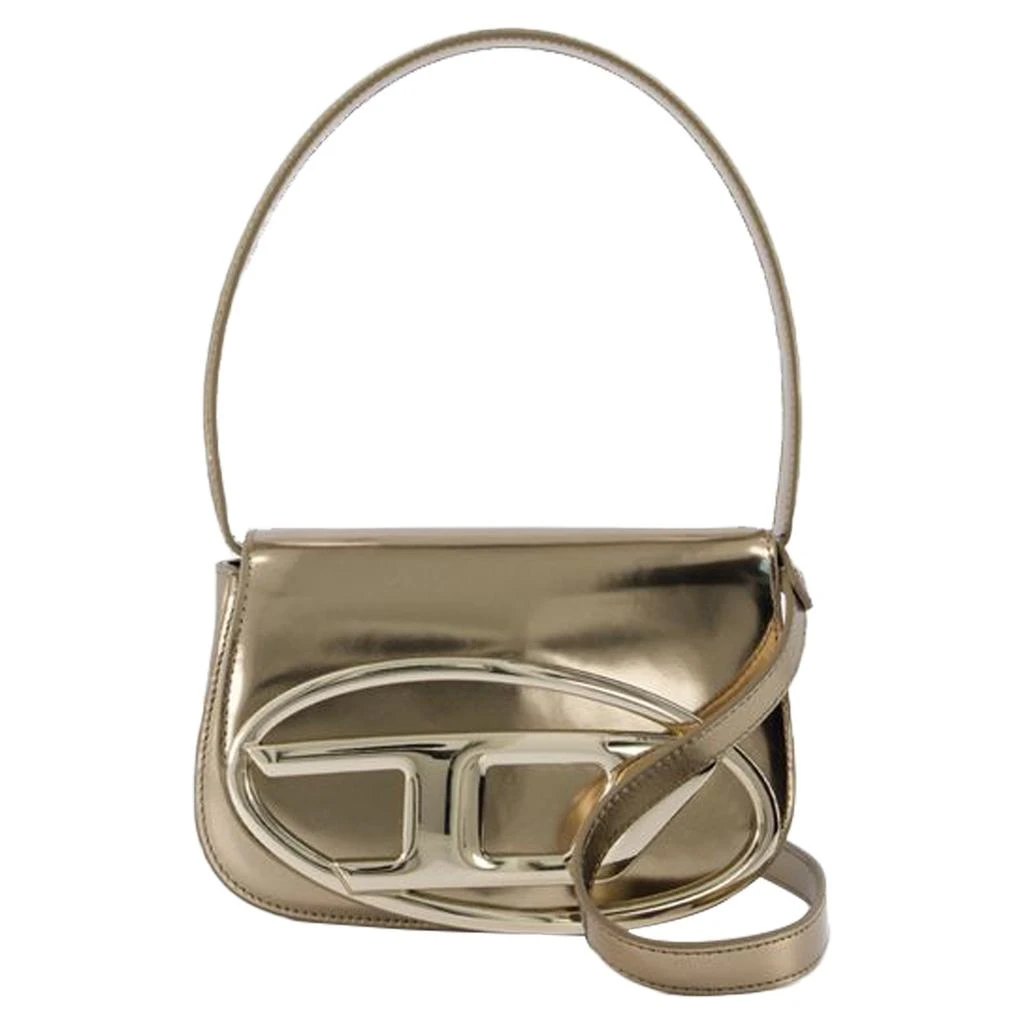 VALSTAR 1dr Shoulder Bag - DIESEL - Leather - Gold 1