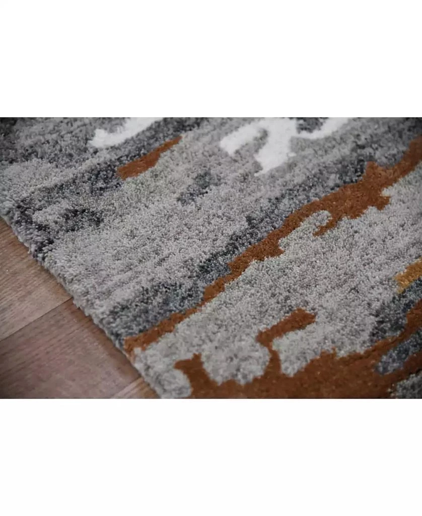 Amer Rugs Abstract ABS-3 Orange 5' x 8' Area Rug 3