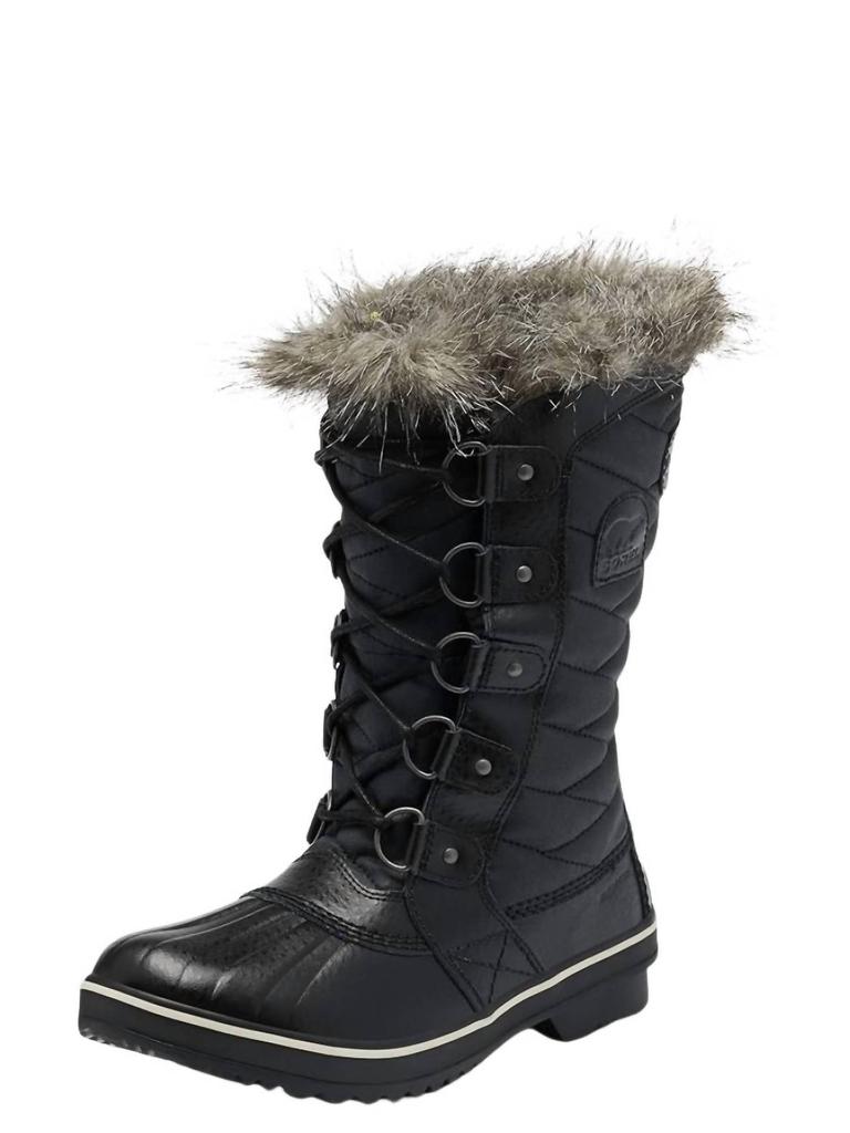 SOREL Women's Tofino Ii Waterproof Insulated Winter Boot In Black Stone