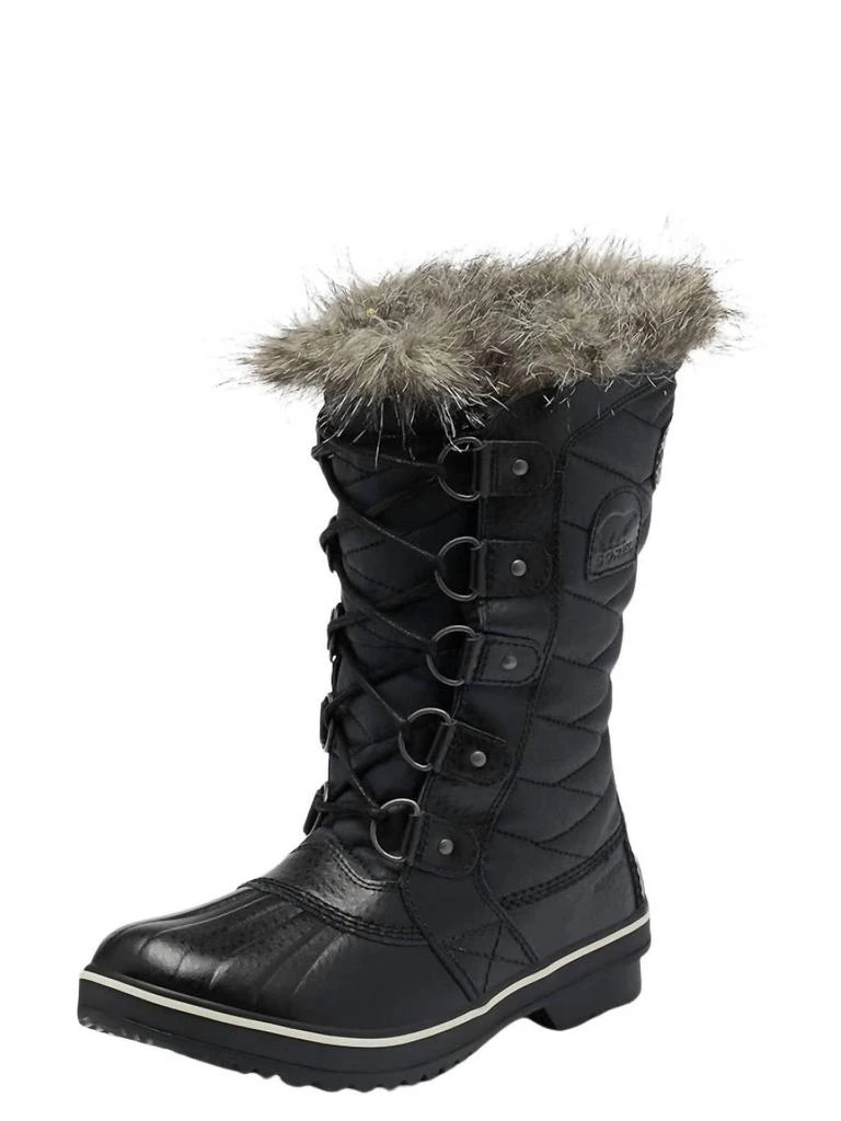 SOREL Women's Tofino Ii Waterproof Insulated Winter Boot In Black Stone 1