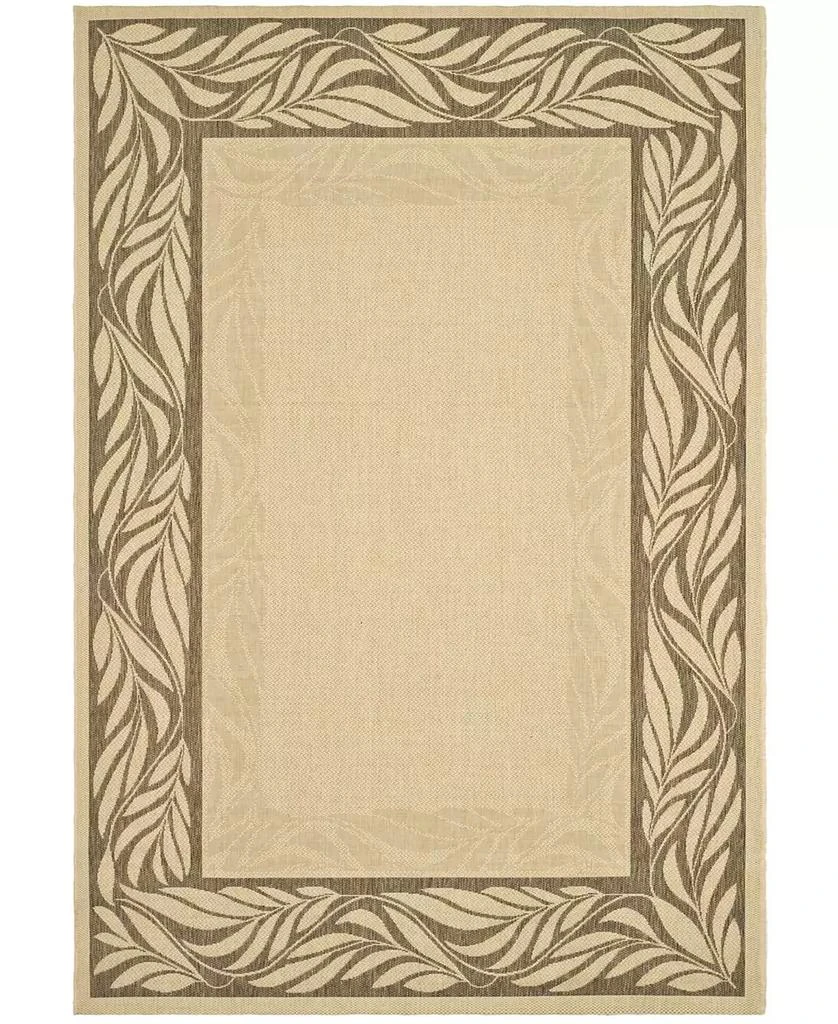 Safavieh Courtyard Natural and Brown Area Rug Collection