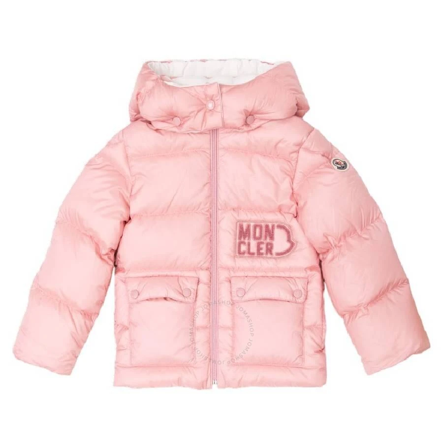 Moncler Kids Abbaye Nylon Down Jacket 1