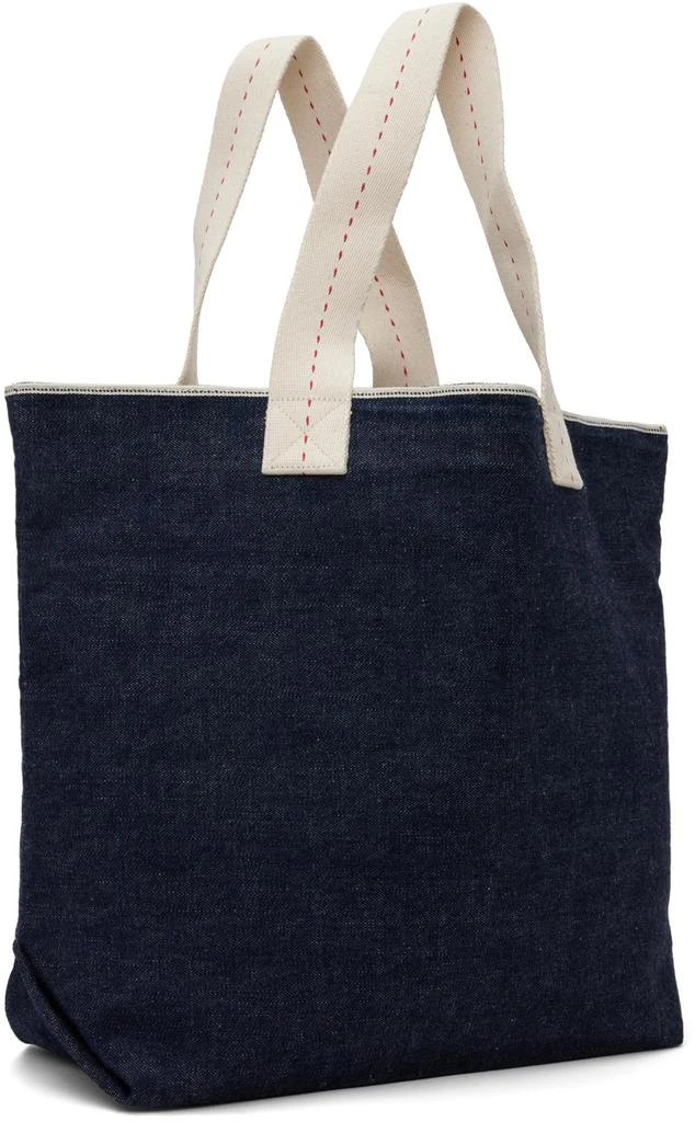 VisVim Indigo Medium Comber Denim Tote 3