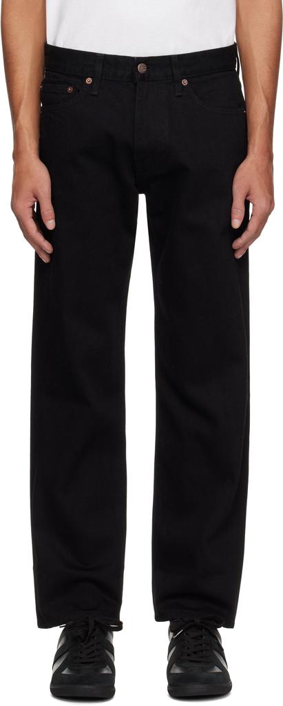 Noah Black 5-Pocket Denim Jeans