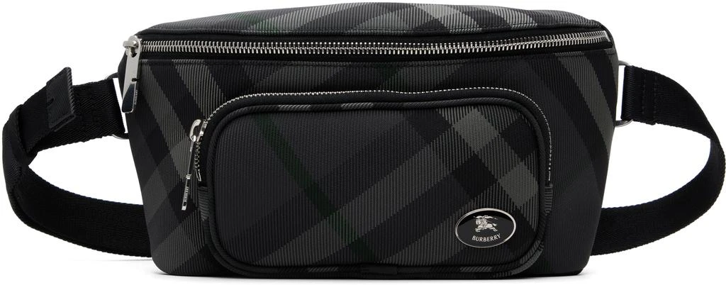 Burberry Gray ML Heritage Belt Bag