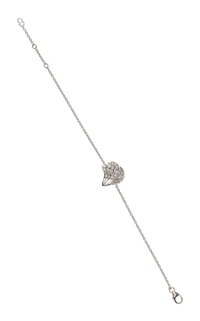 Anabela Chan Anabela Chan - Petal 18K White Gold Diamond Bracelet - White - OS - Moda Operandi - Gifts For Her 1