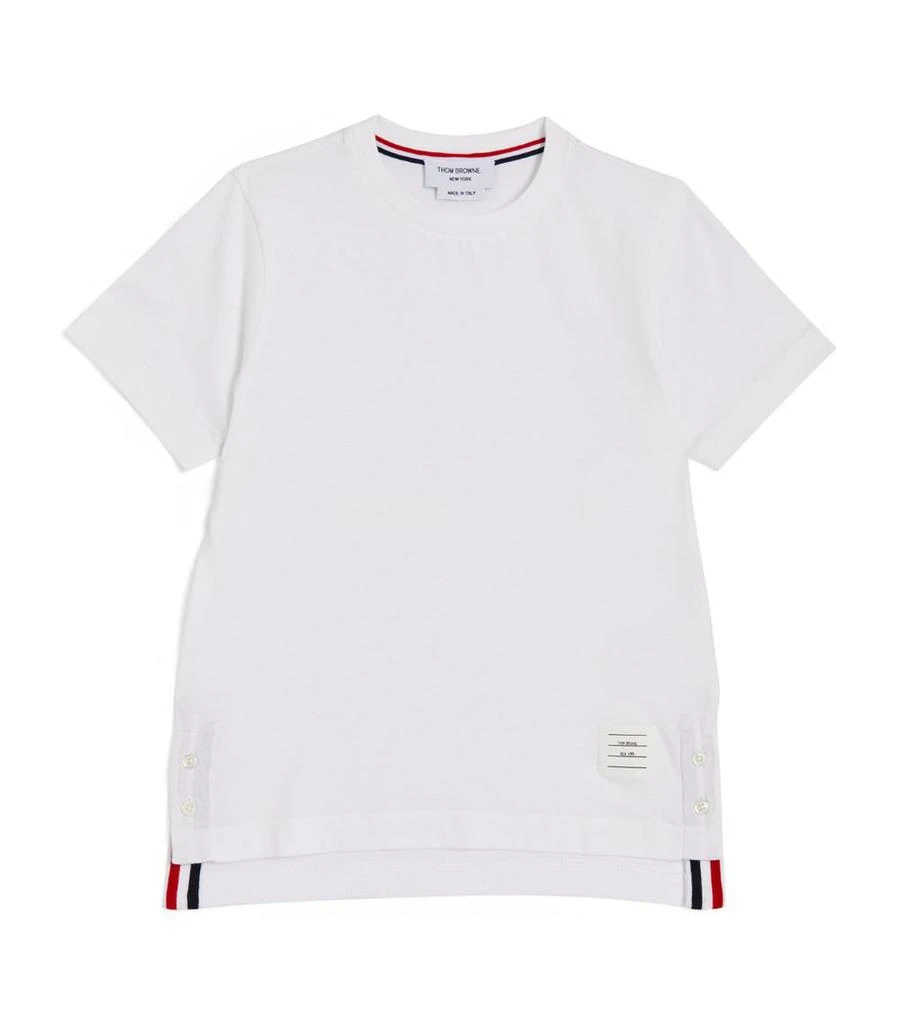 Thom Browne Name Tag T-Shirt (2-12 Years) 1