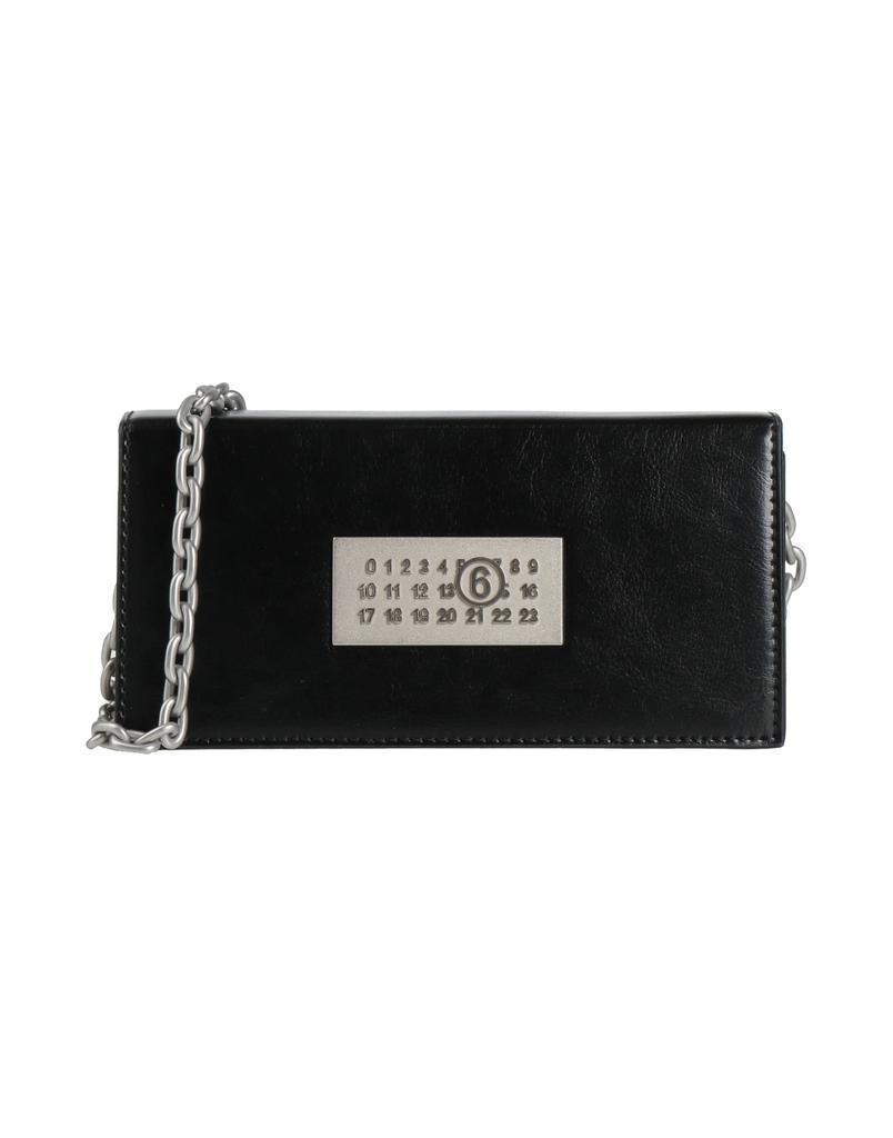 【MM6】Numbers-Patch Zipped Crossbody Bag MM6 MM6 Maison Margiela Numbers-Patch Zipped Crossbody Bag